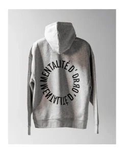 Mentalité d´Or Circle Hoodie - Grey