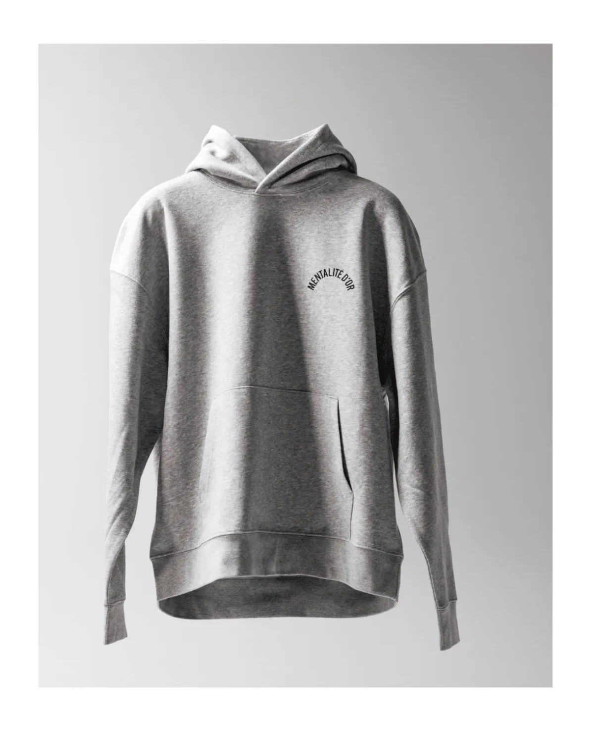 Mentalité d´Or Circle Hoodie - Grey