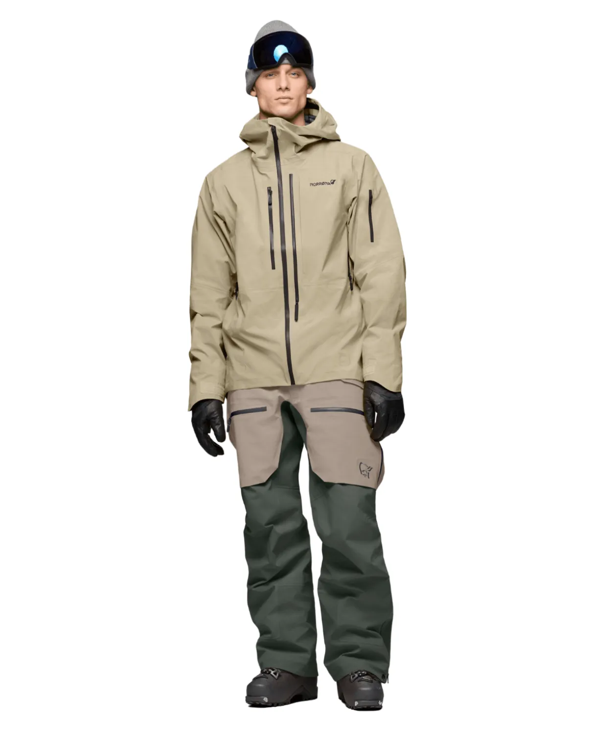 Norröna Men lofoten Gore-Tex Pro Jacket - Winter Twig