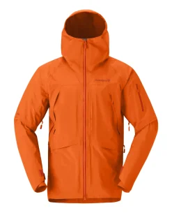 Norröna Men møre Gore-Tex Jacket - Gold Flame