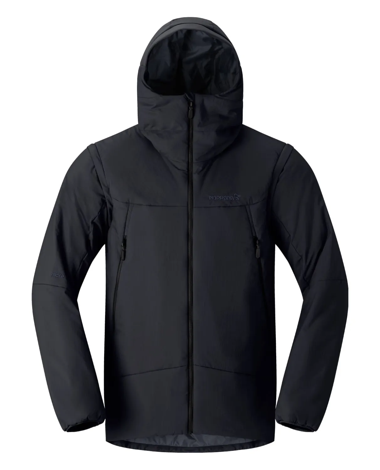 Norröna Men Møre Thermo60 Aero100 Jacket – Caviar Black