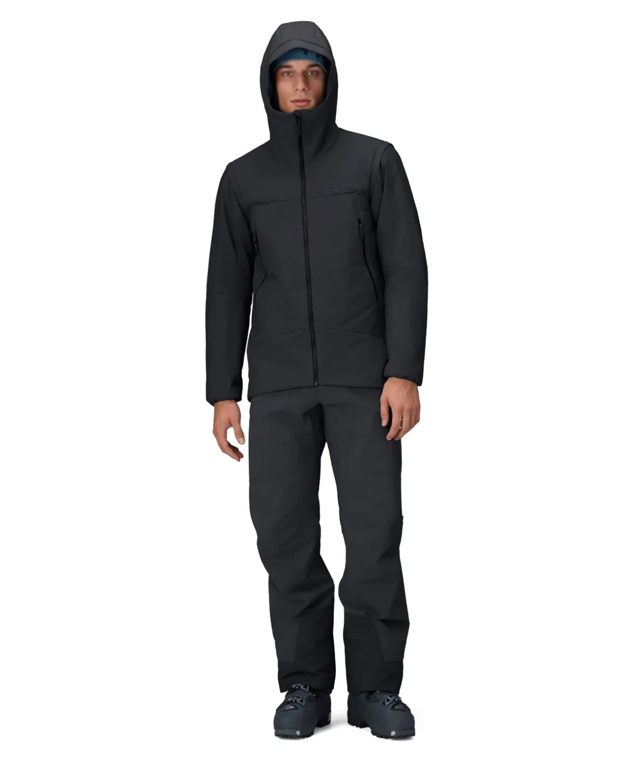 Norröna Men Møre Thermo60 Aero100 Jacket – Caviar Black