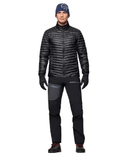 Norröna Men trollveggen down800 super light Jacket - Caviar Black