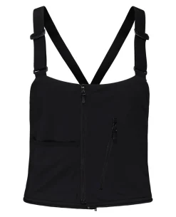 Norröna Women Accessories Flex1 Ski/Snowboard Zip-in Bib - Caviar Black