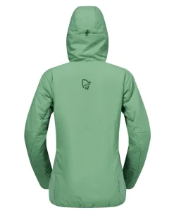 Norröna Women femund thermo60 Zip Hood - Dark Ivy