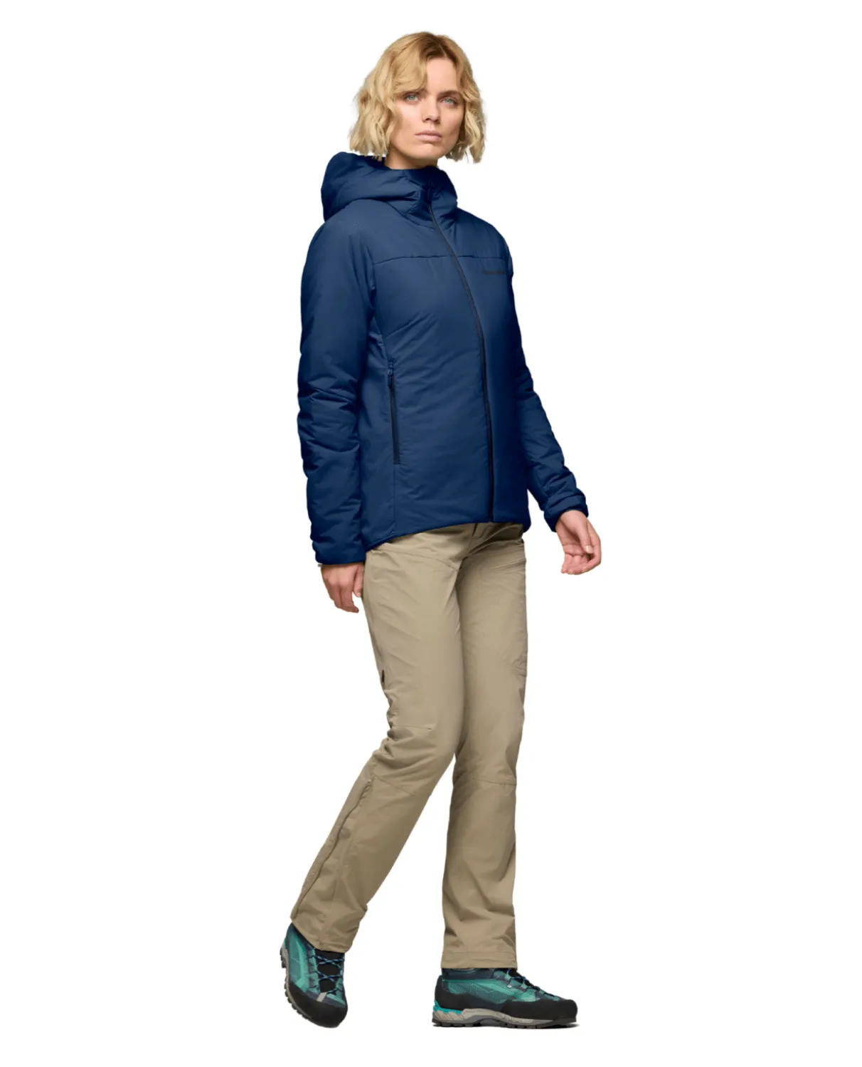 Norröna Women femund thermo60 Zip Hood - Indigo Night