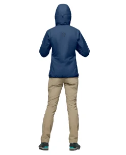 Norröna Women femund thermo60 Zip Hood - Indigo Night