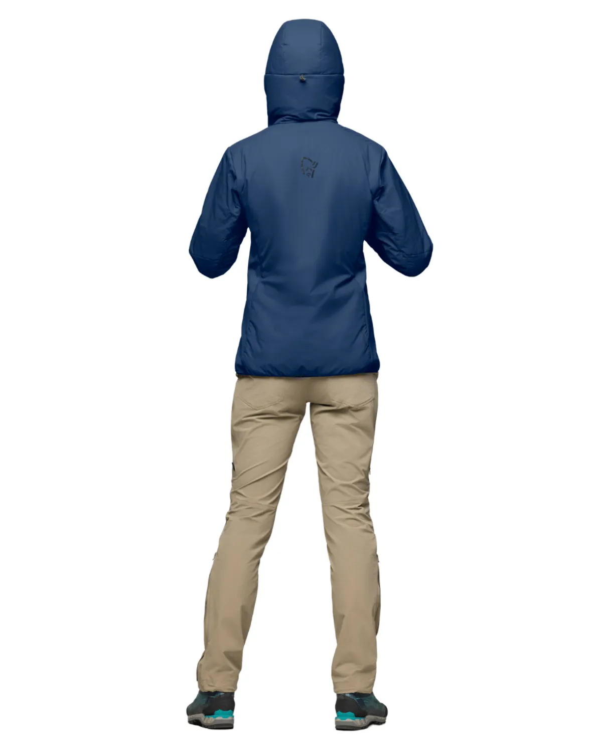 Norröna Women femund thermo60 Zip Hood - Indigo Night