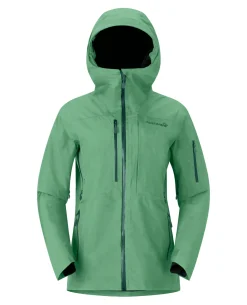 Norröna Women lofoten Gore-Tex Insulated Jacket - Dark Ivy
