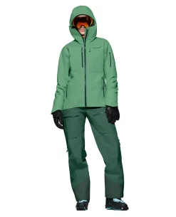 Norröna Women lofoten Gore-Tex Insulated Jacket - Dark Ivy