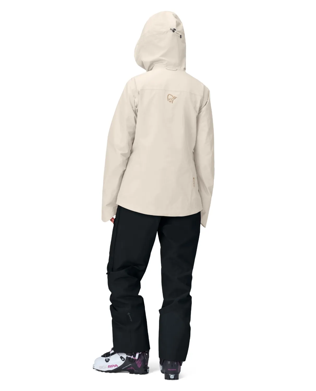 Norröna Women Lofoten Gore-Tex Insulated Jacket - Oatmeal
