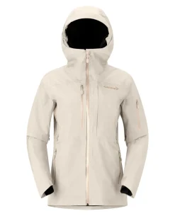 Norröna Women Lofoten Gore-Tex Insulated Jacket - Oatmeal