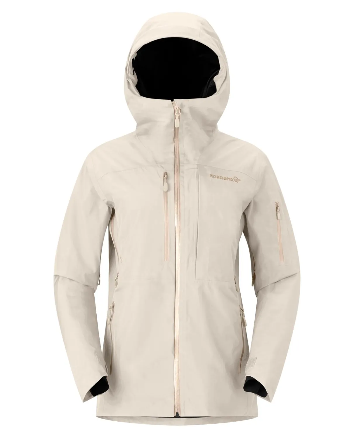 Norröna Women Lofoten Gore-Tex Insulated Jacket - Oatmeal