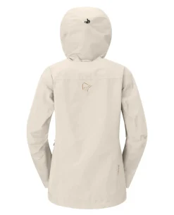 Norröna Women Lofoten Gore-Tex Insulated Jacket - Oatmeal