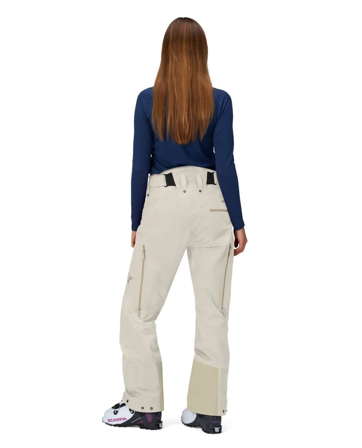 Norröna Women Lofoten Gore-Tex Pants - Oatmeal