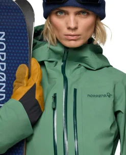 Norröna Women lofoten Gore-Tex Pro Jacket - Dark Ivy