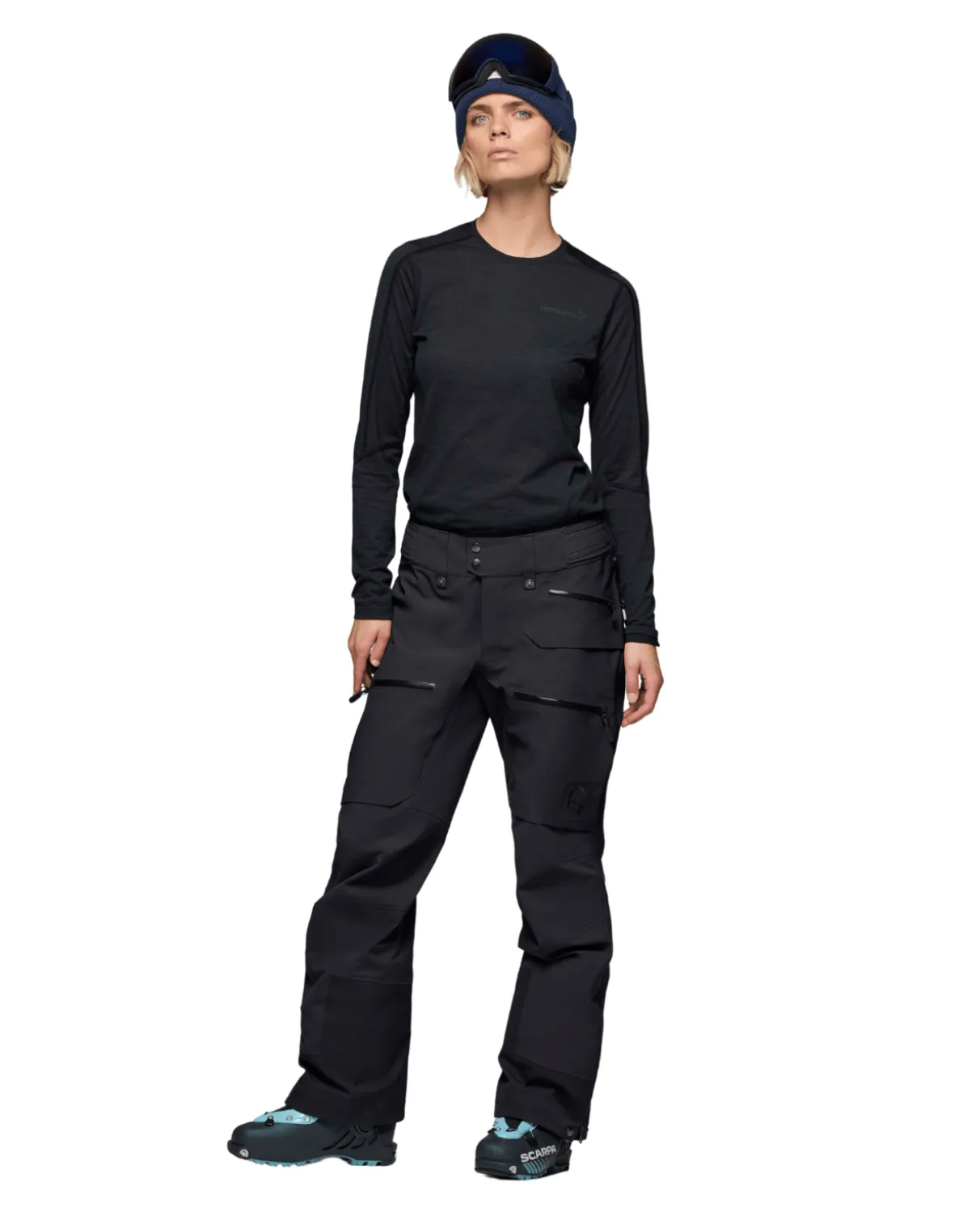 Norröna Women lofoten Gore-Tex Pro Pants - Caviar Black