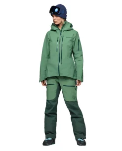 Norröna Women lofoten Gore-Tex Pro Pants - Dark Ivy