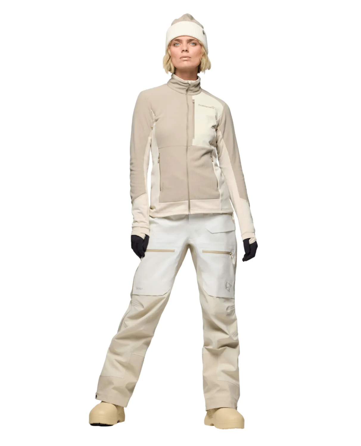 Norröna Women lofoten Gore-Tex Pro Pants - Whisper White