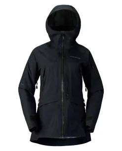 Norrøna Women Møre Gore-Tex Jacket – Caviar Black