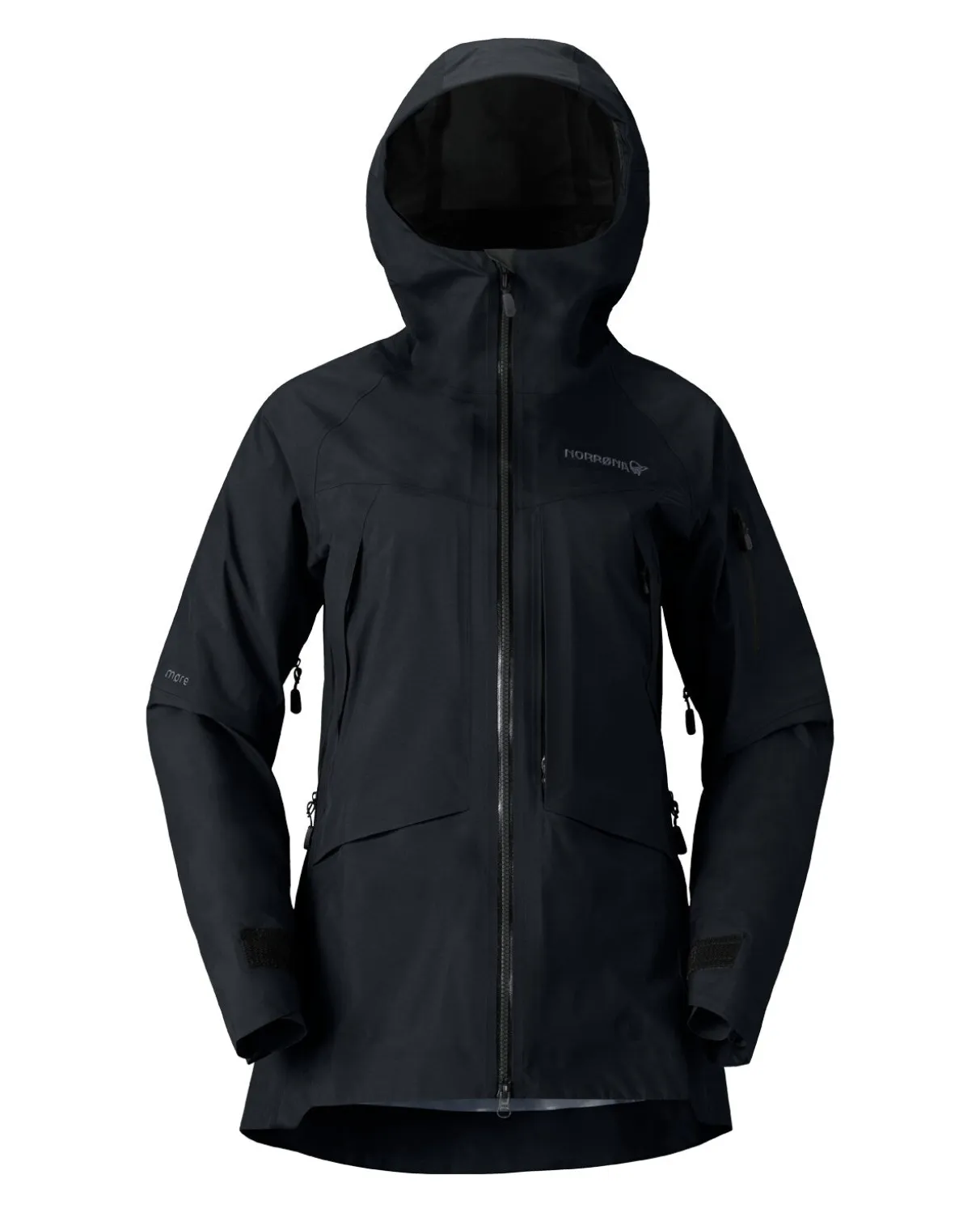 Norrøna Women Møre Gore-Tex Jacket – Caviar Black