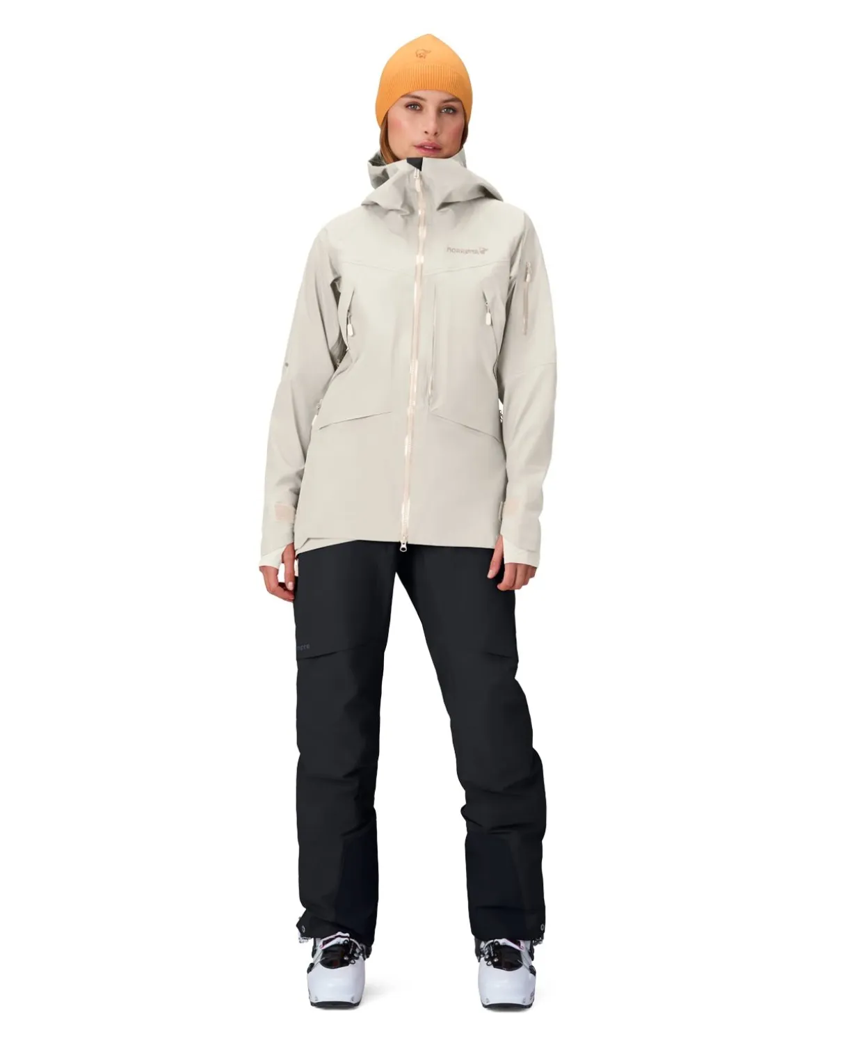 Norröna Women Møre Gore-Tex Jacket – Oatmeal