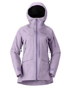 Norröna Women møre Gore-Tex Jacket - Purple Sage