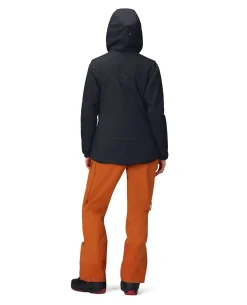 Norröna Women Møre Thermo60 Aero200 Jacket – Caviar Black