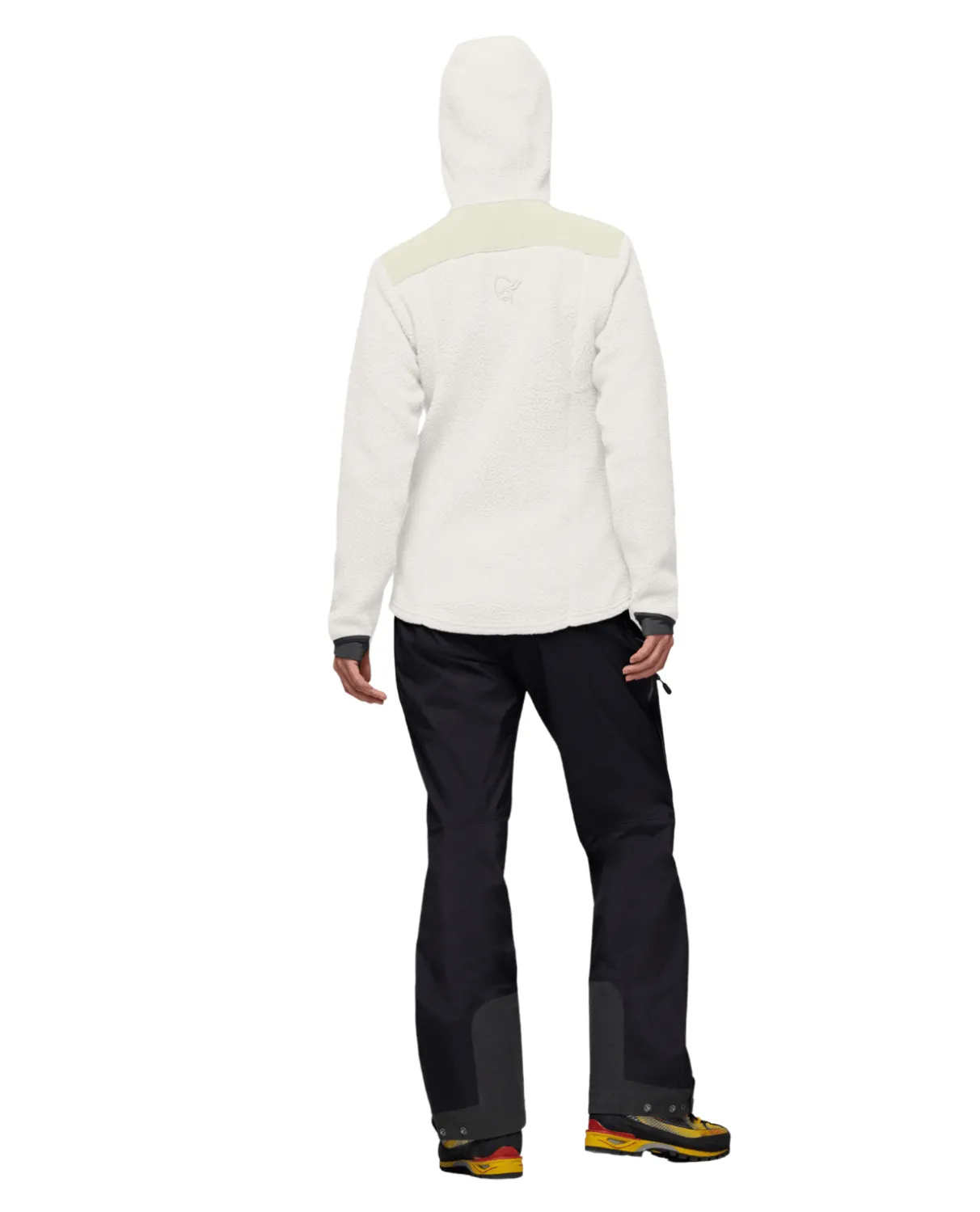 Norröna Women trollveggen warm3 Zip Hood - Whisper White