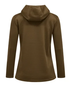 Peak Performance Women Trail Polartec Zip Hood - Meadow Moss