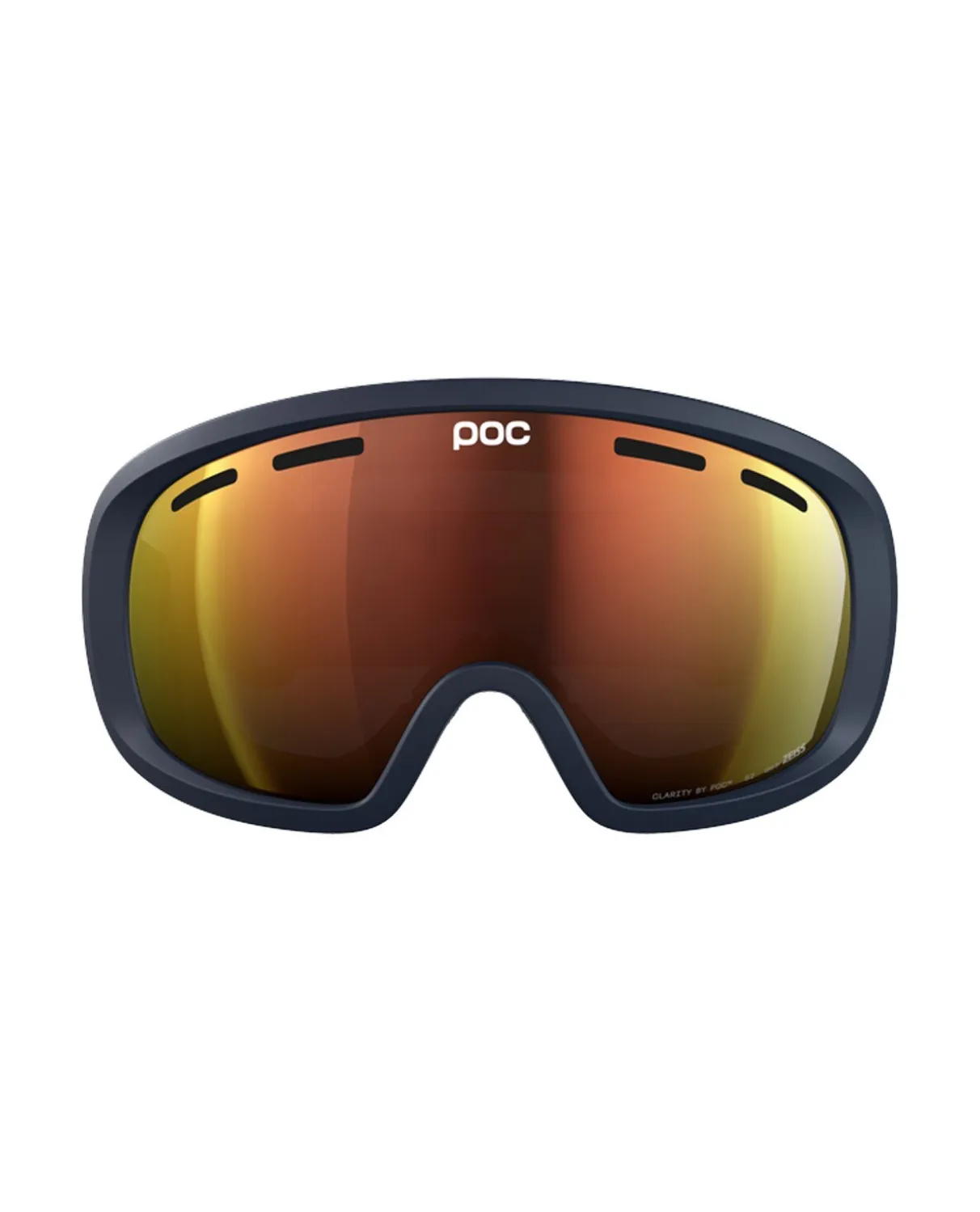 POC Fovea Mid - Apatite Navy/Partly Sunny Orange