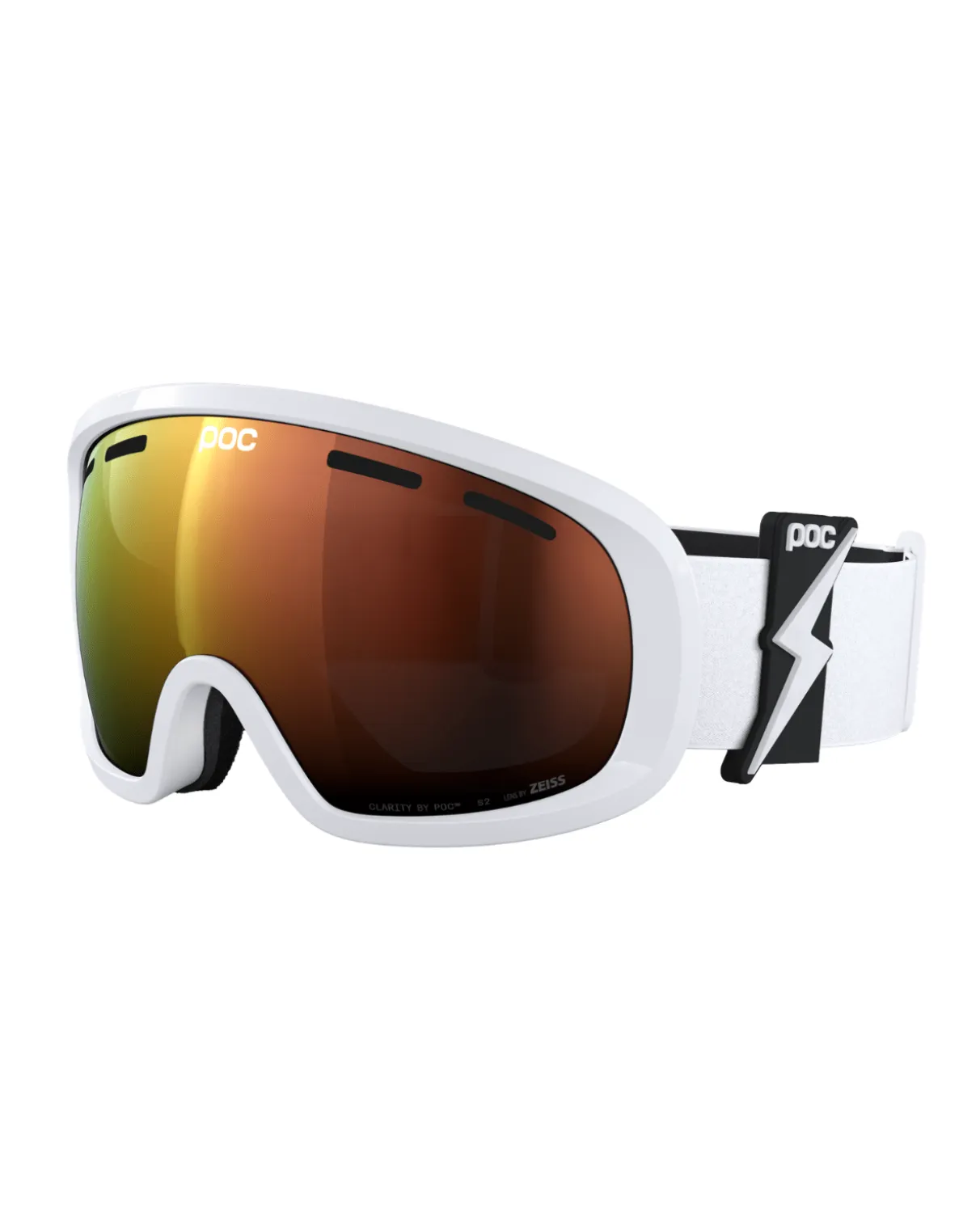 POC Fovea Mid - Blixten/Partly Sunny Orange