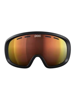 POC Fovea Mid - Uranium Black/Partly Sunny Orange