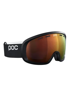 POC Fovea Mid - Uranium Black/Partly Sunny Orange