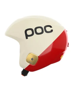 POC Skull Dura Comp MIPS - Rouge/Blanc