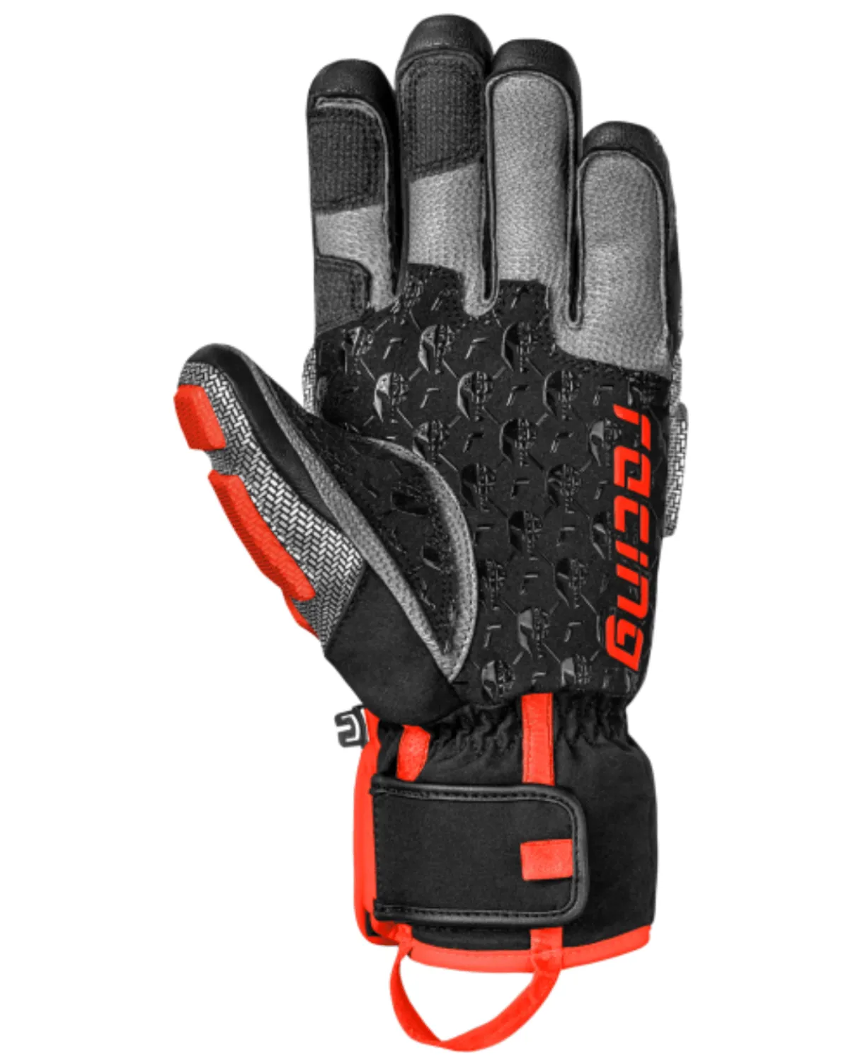 Reusch Worldcup Warrior GS - Black/Silver/Fluo Red