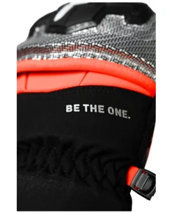 Reusch Worldcup Warrior GS - Black/Silver/Fluo Red
