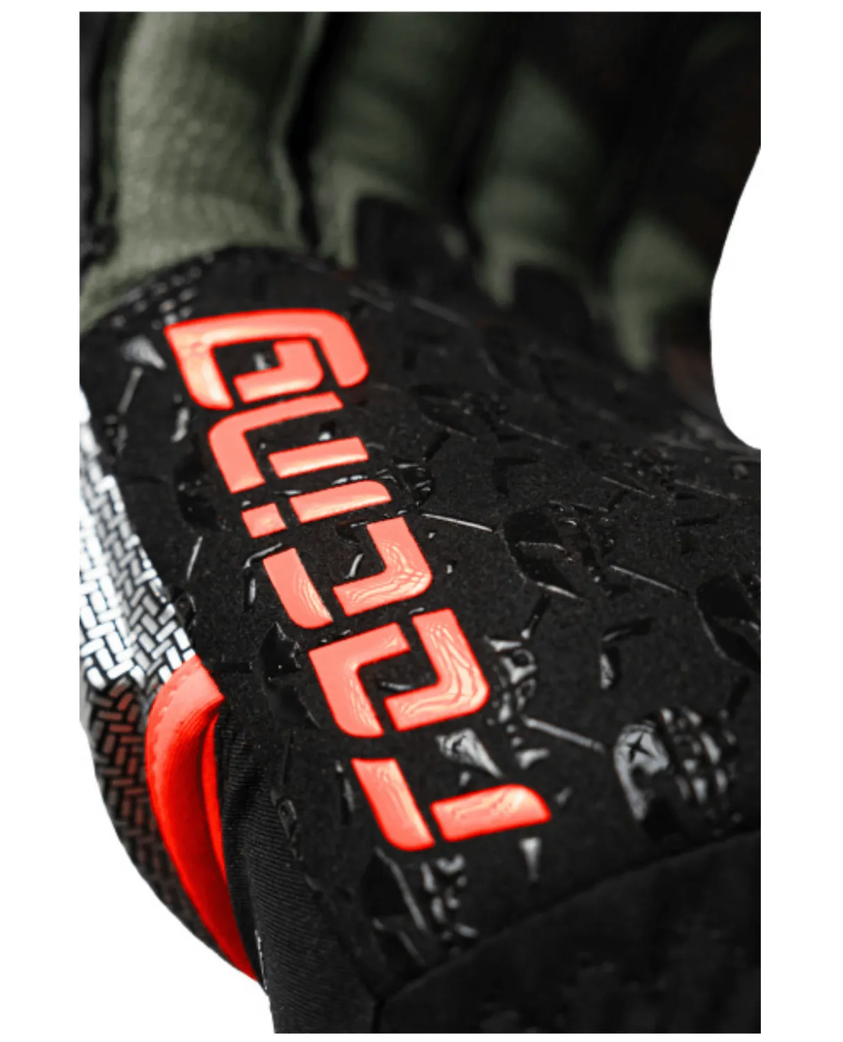 Reusch Worldcup Warrior GS - Black/Silver/Fluo Red