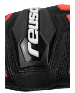 Reusch Worldcup Warrior GS Junior - Black/Silver/Fluo Red