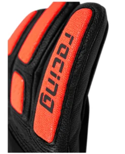 Reusch Worldcup Warrior GS Junior - Black/Silver/Fluo Red