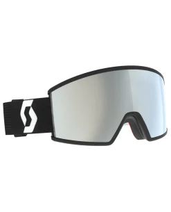 Scott Goggle Ambit AMP - Mineral Black/White, White Chrome S2
