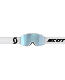 Scott Goggle Ambit AMP - Mineral White/Black, Ice Chrome S2