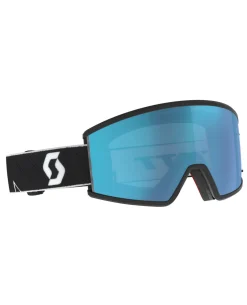 Scott Goggle Ambit Compact AMP - Black/White AMP Aurora Green Chrome S1