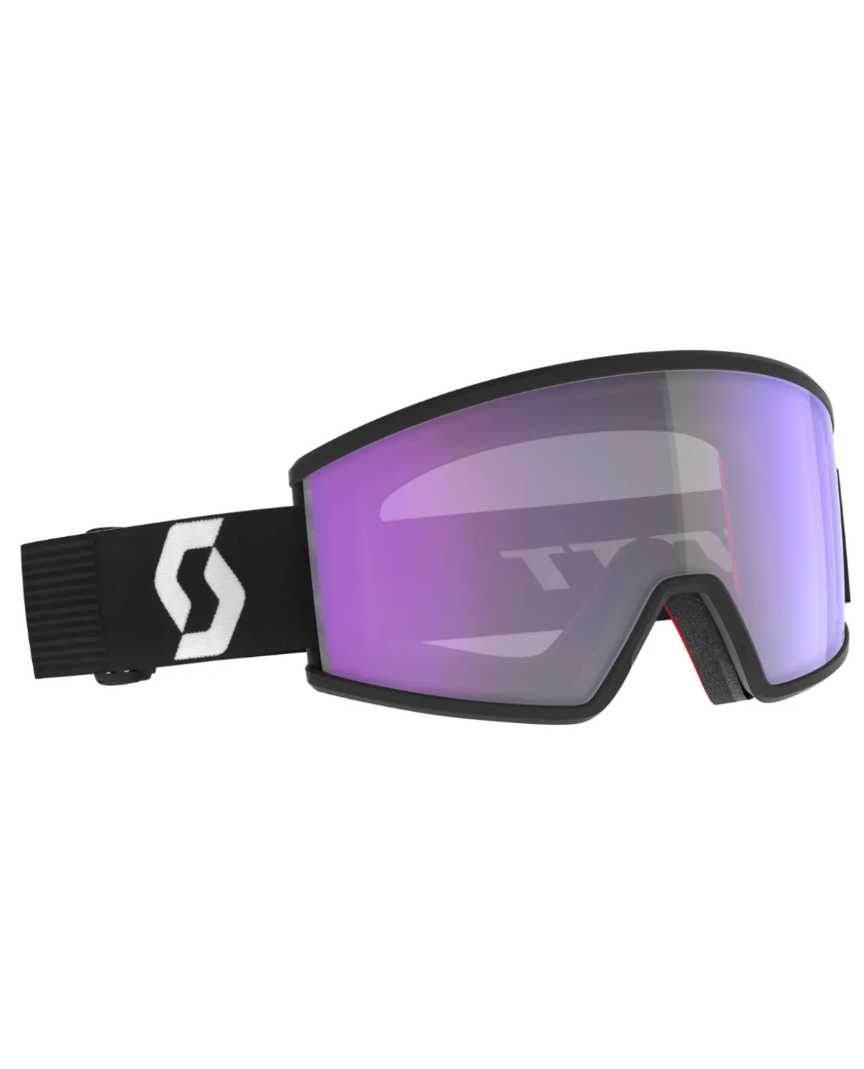 Scott Goggle Ambit Compact LS AMP - Mineral Black/White, Blue Chrome S2-4