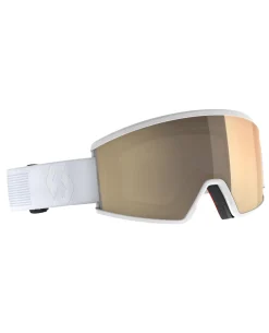 Scott Goggle Ambit Compact LS AMP - Mineral White, Bronze Chrome S1-3