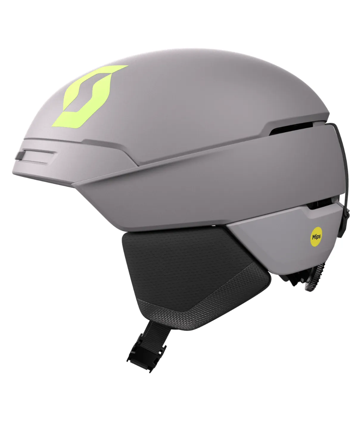 Scott Helmet Flow Mips - Evening Grey/Glow Green