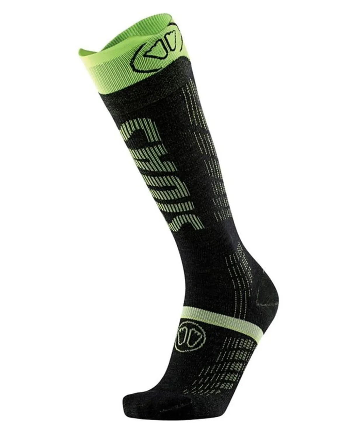Sidas Ski Ultrafit Socks - Svart Gul