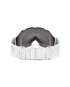 Smith 4D Mag S - White Chunky Knit | Chromapop Sun Platinum Mirror + Extra Lins
