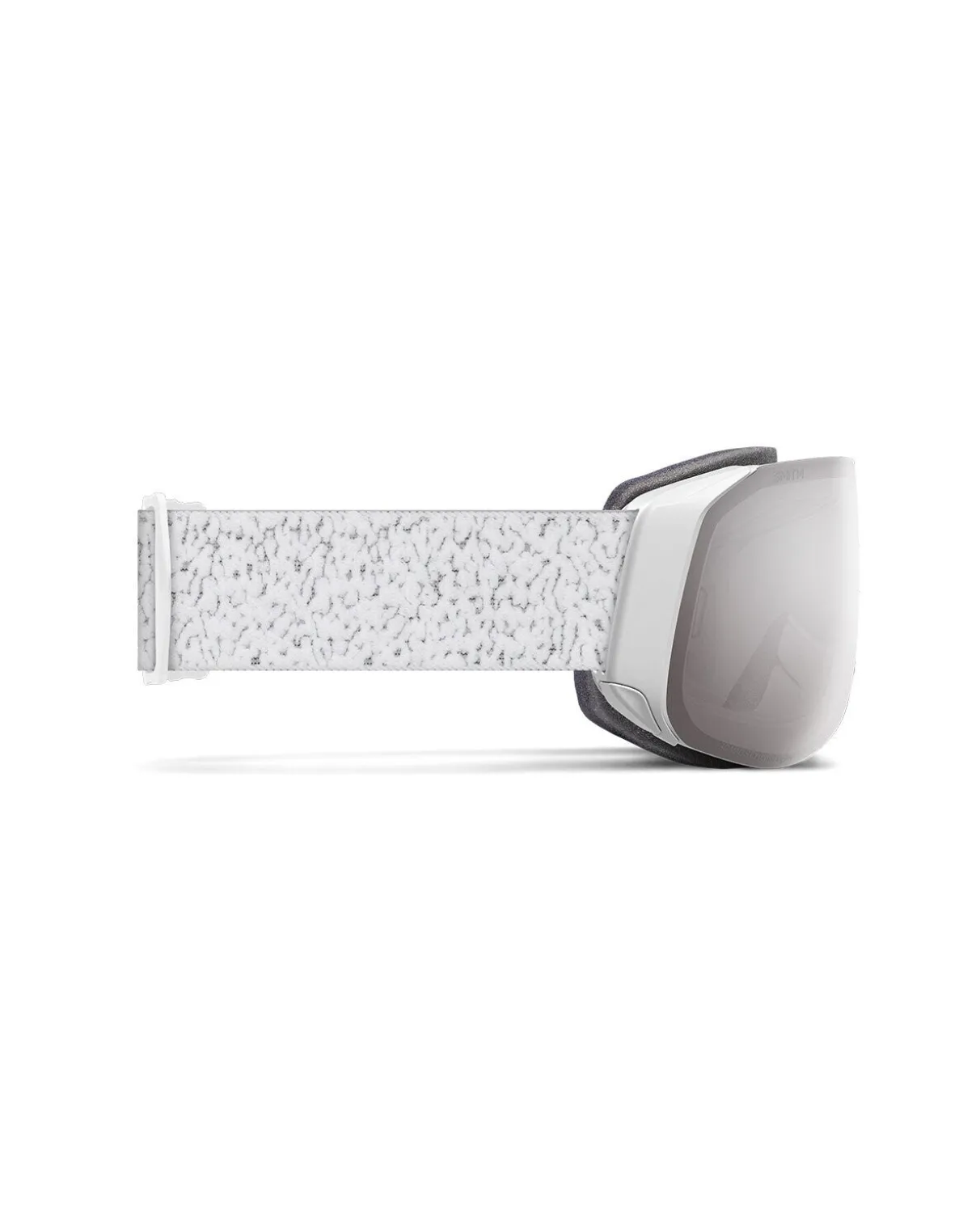 Smith 4D Mag S - White Chunky Knit | Chromapop Sun Platinum Mirror + Extra Lins