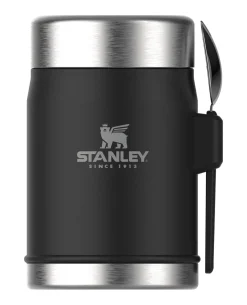 Stanley The Legendary Food Jar + Spork 0.4 L - Matte Black